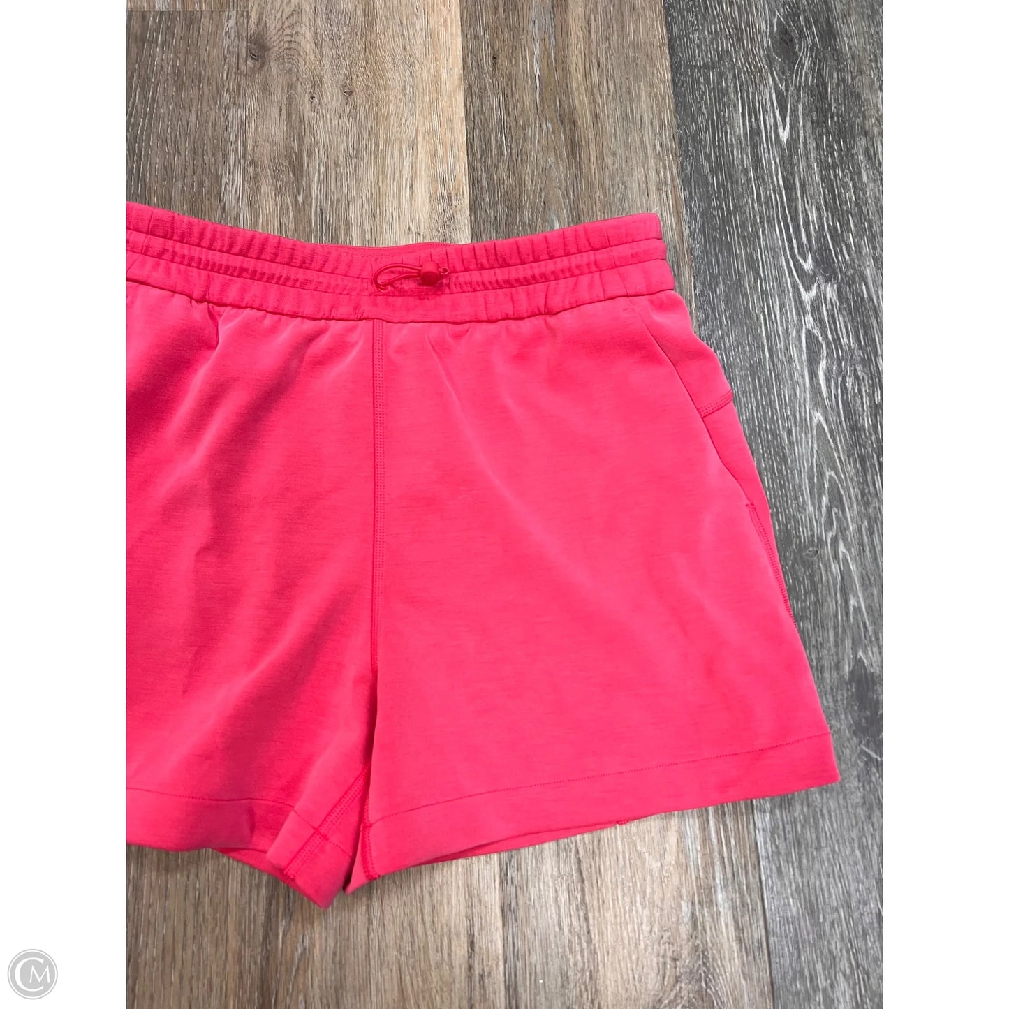 Athletic Shorts By Lululemon In Coral, Size: 8