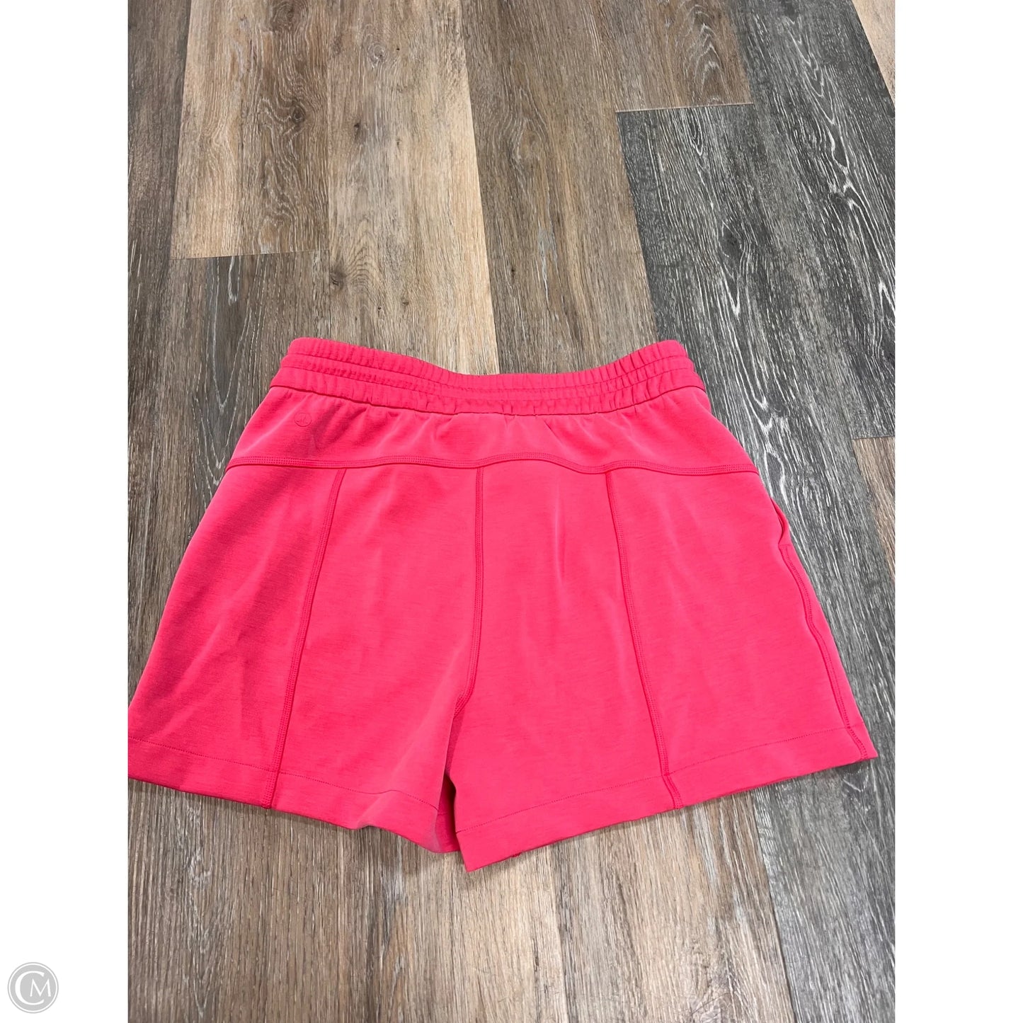 Athletic Shorts By Lululemon In Coral, Size: 8
