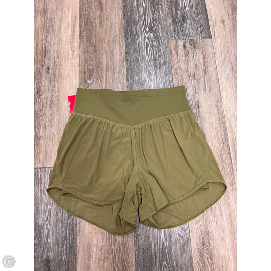 Athletic Shorts By Lululemon In Green, Size: 8