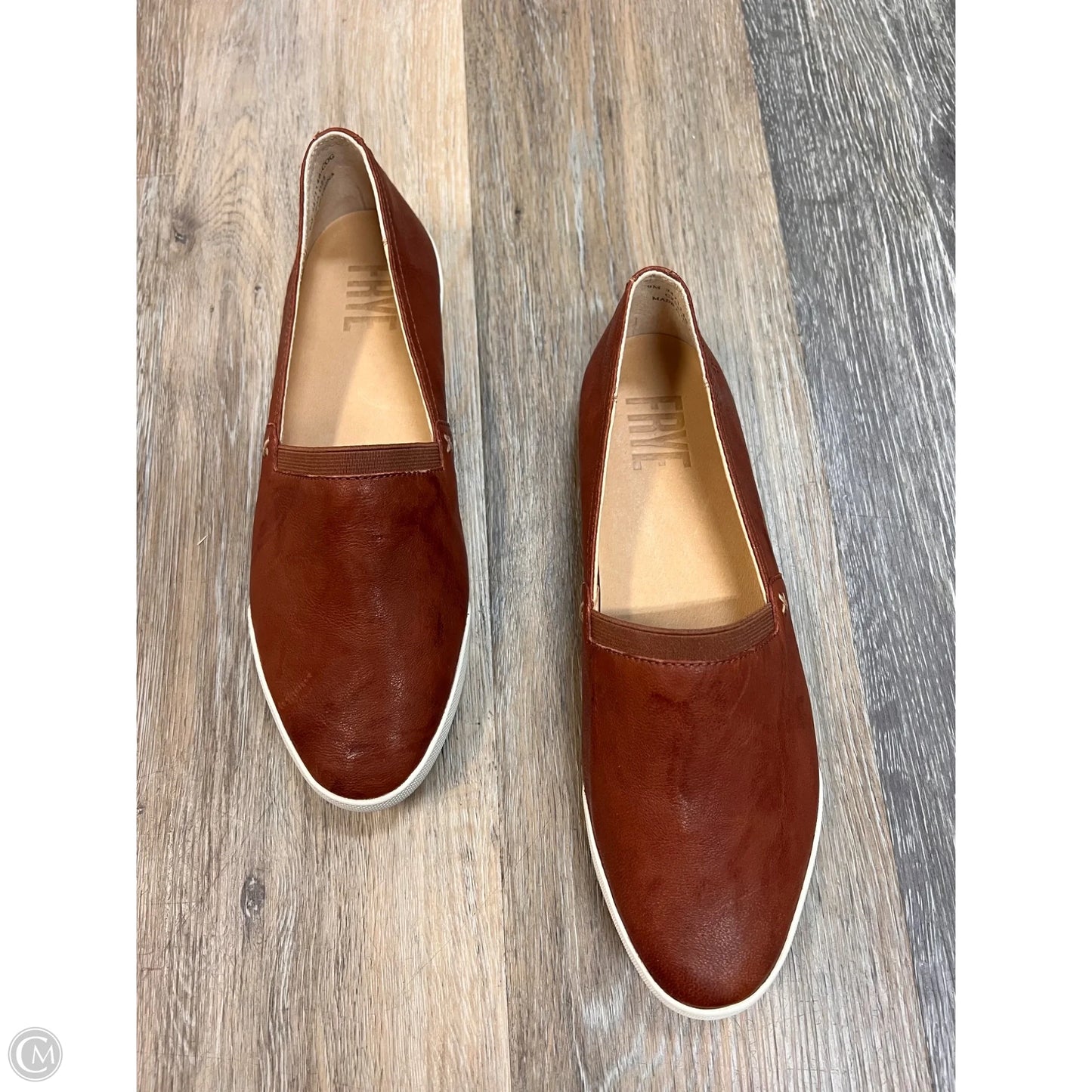 Shoes Designer By Frye In Tan, Size: 9