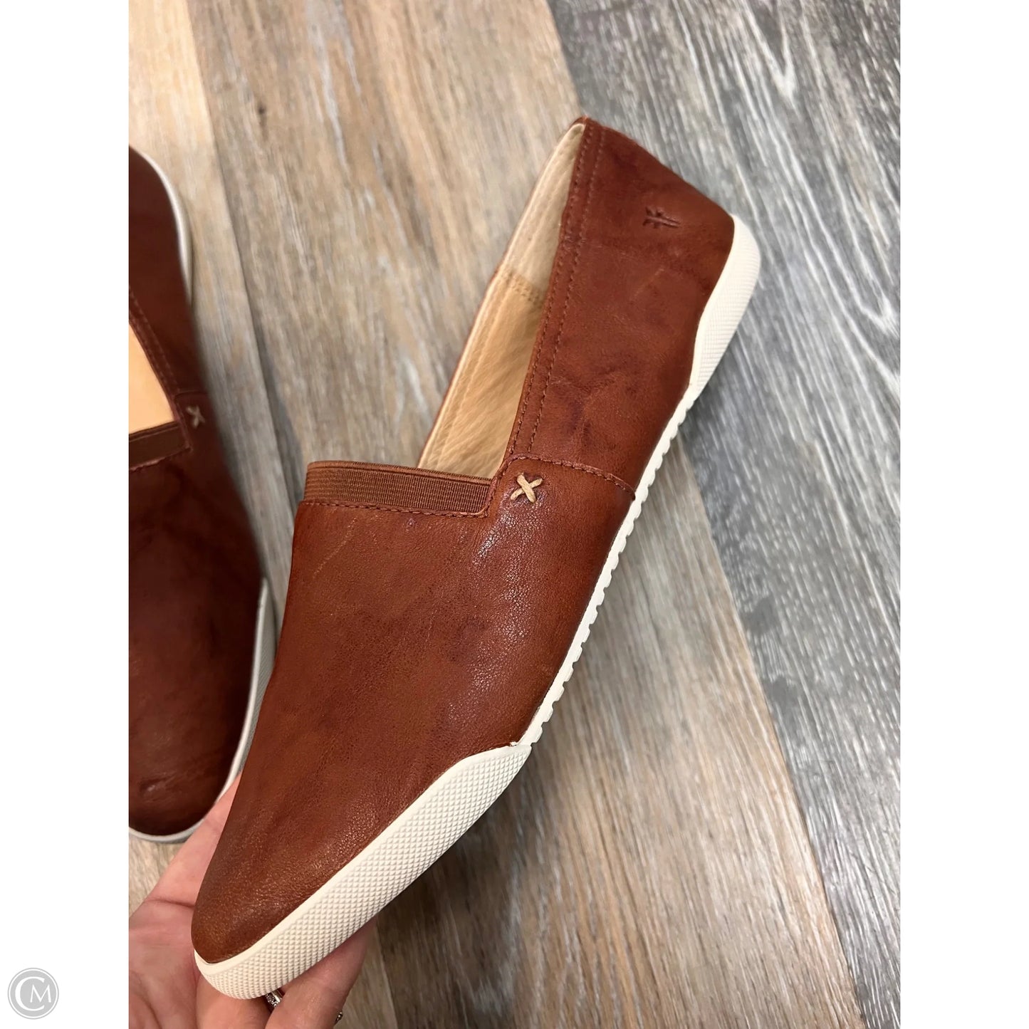 Shoes Designer By Frye In Tan, Size: 9