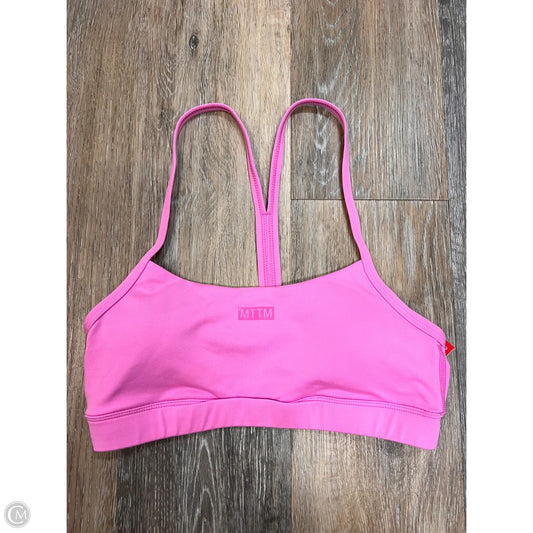 Athletic Bra By MTTM In Pink, Size: S