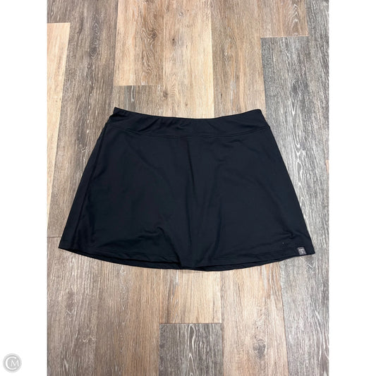 -Athletic Skort By Title Nine In Black, Size: Xl
