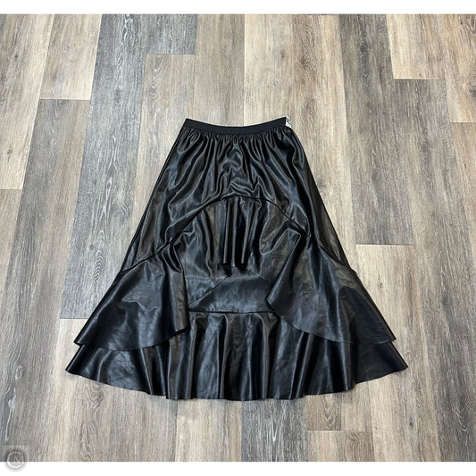 Skirt Midi By Torrazzo Donna In Black, Size: S