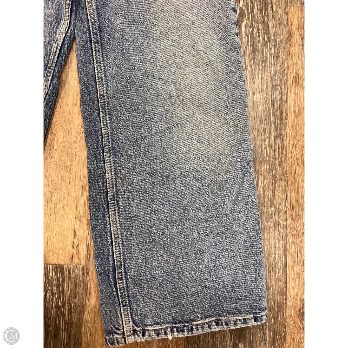 Jeans Wide Leg By Rails In Blue Denim, Size: 0