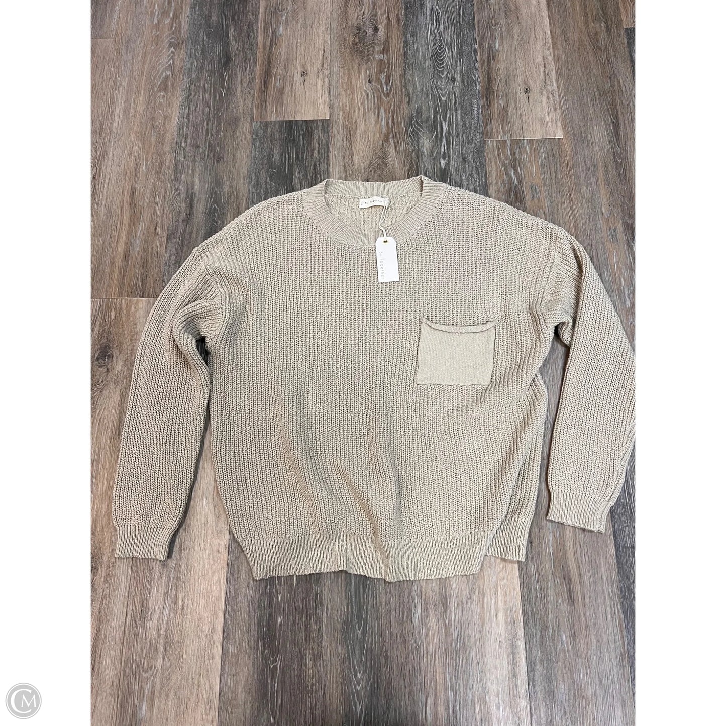 Sweater By By Together In Tan, Size: M