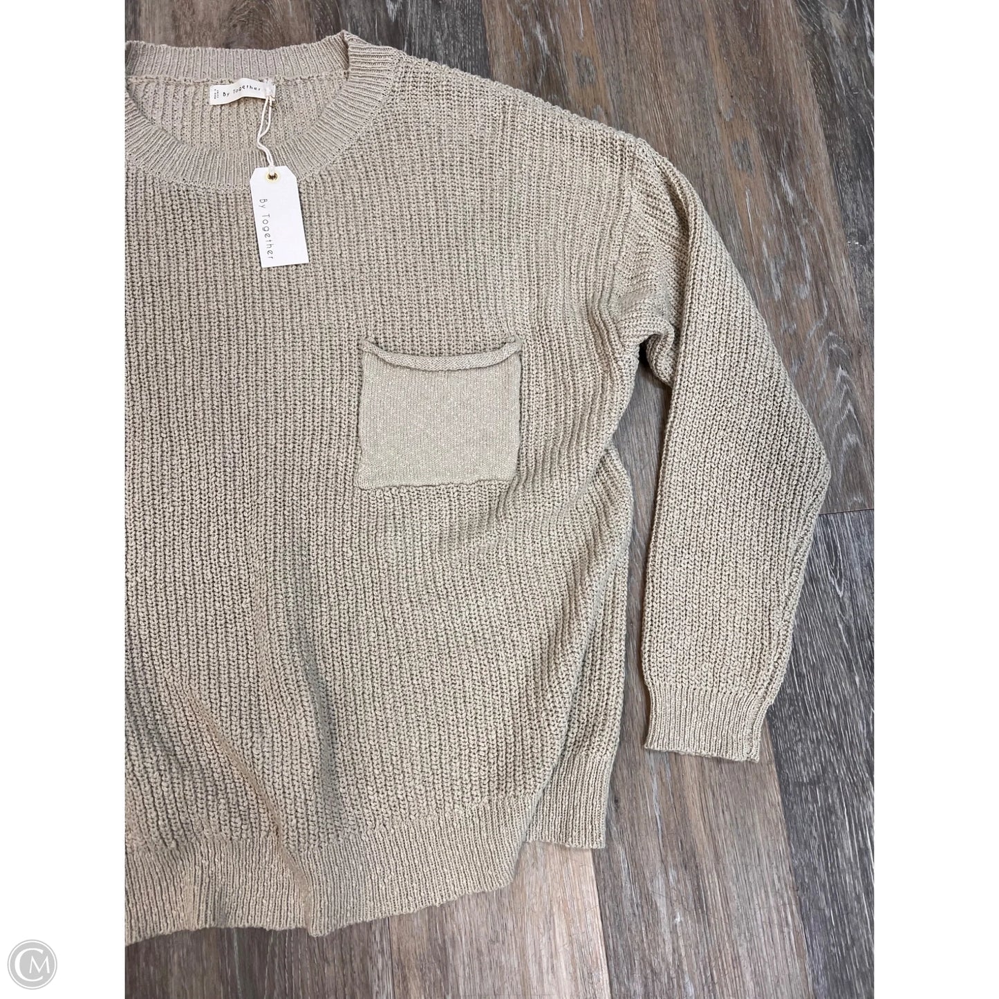 Sweater By By Together In Tan, Size: M