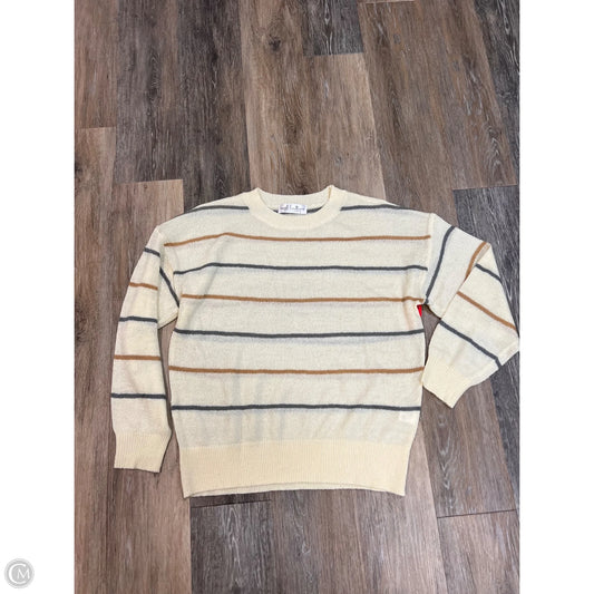 Sweater By Mod Boutique In Cream, Size: L