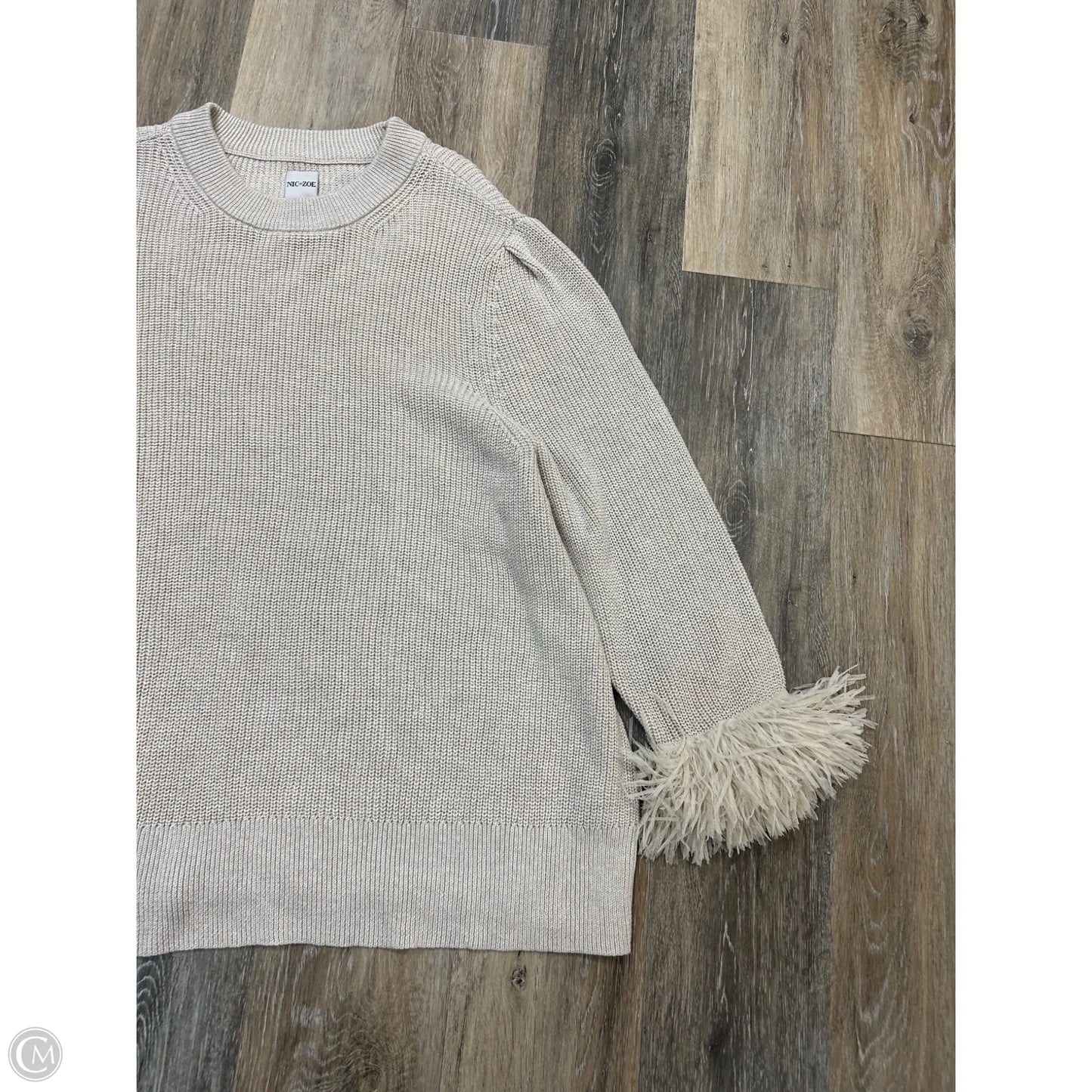 Sweater By Nic + Zoe In Tan, Size: 2x