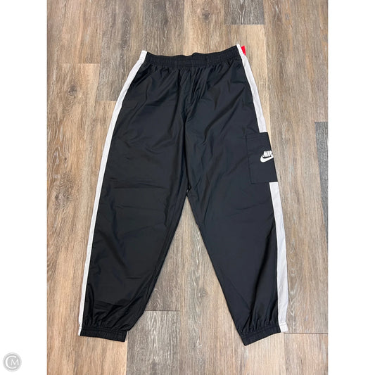 Athletic Pants By Nike Apparel In Black, Size: L
