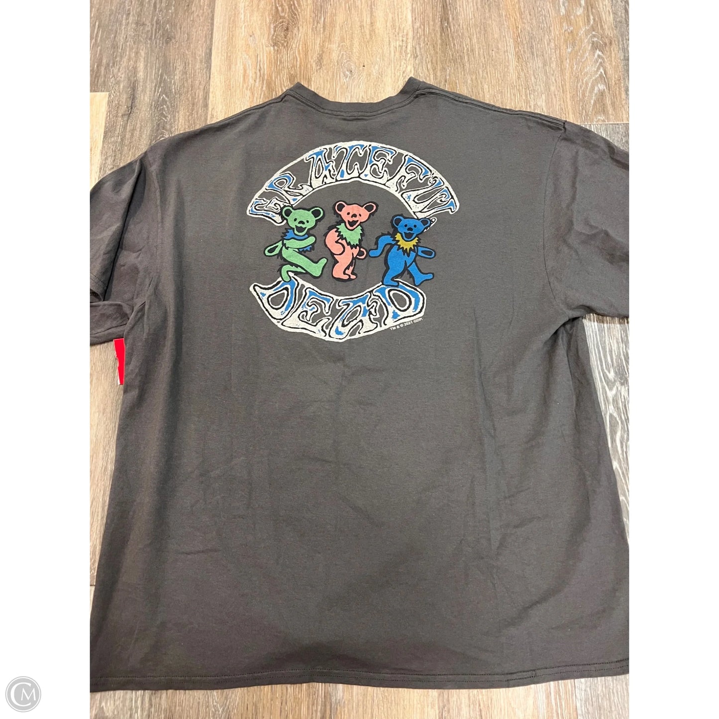 Top Short Sleeve By Junk Food In Grey, Size: Xl