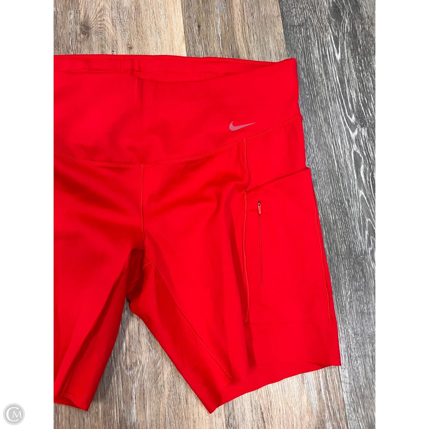 Athletic Shorts By Nike Apparel In Red, Size: 1x