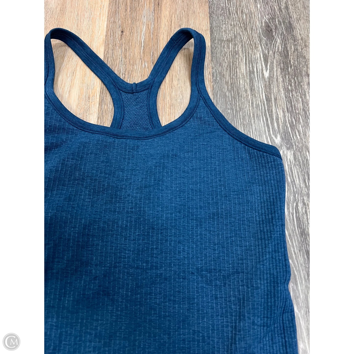 Athletic Tank Top By Lululemon In Blue, Size: 8