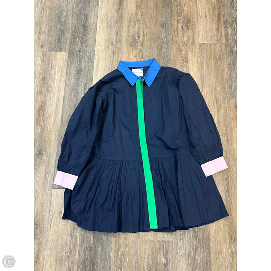 Dress Casual Midi By Addison Bay In Blue, Size: L