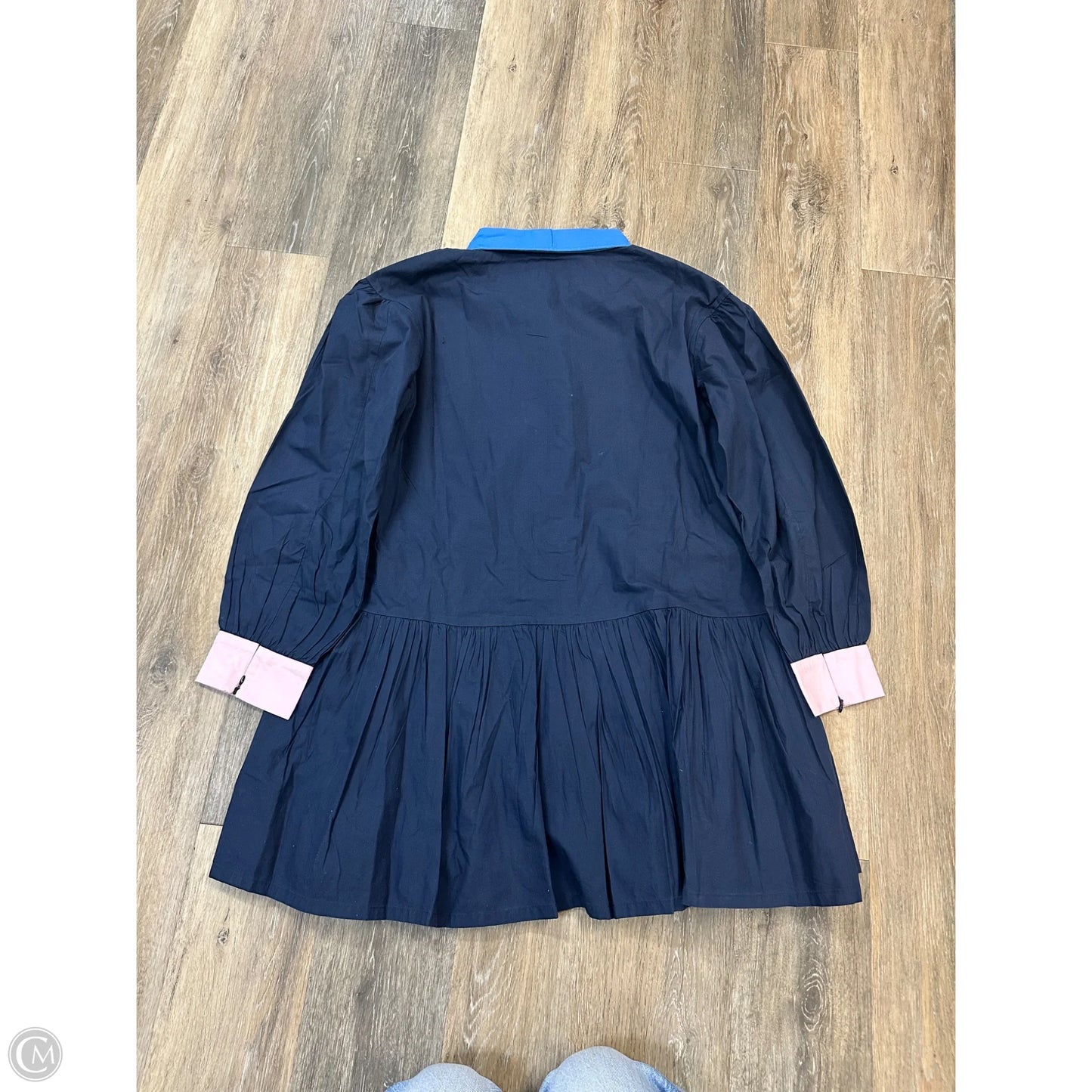 Dress Casual Midi By Addison Bay In Blue, Size: L