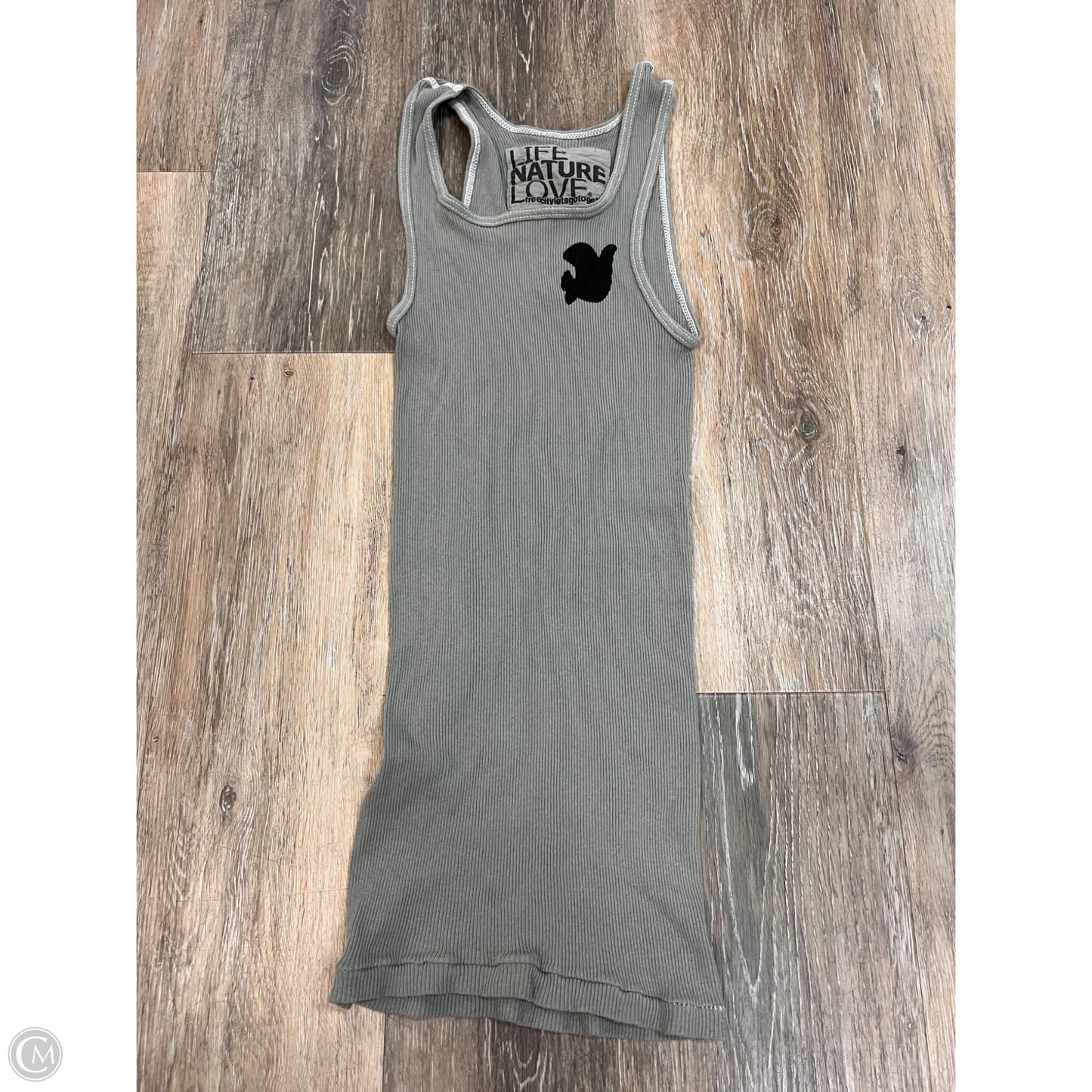Tank Top By Freecity In Grey, Size: Xs/S