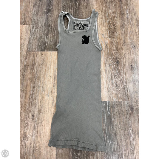 Tank Top By Freecity In Grey, Size: Xs/S