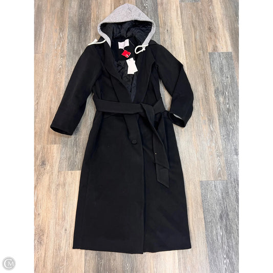 Coat Designer By Cinq A Sept In Black, Size: S
