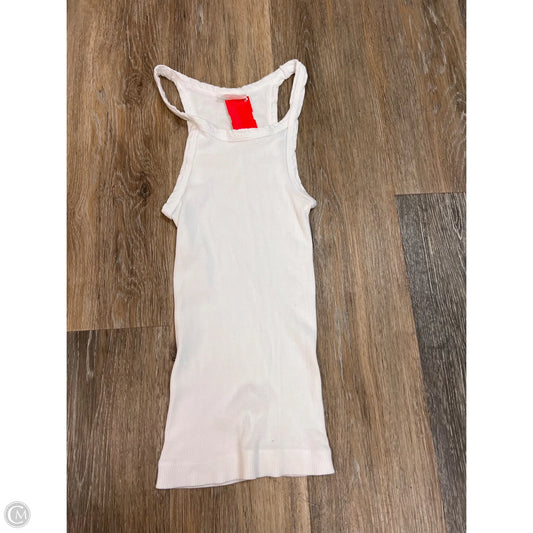 Tank Top By Re/Done In White, Size: S