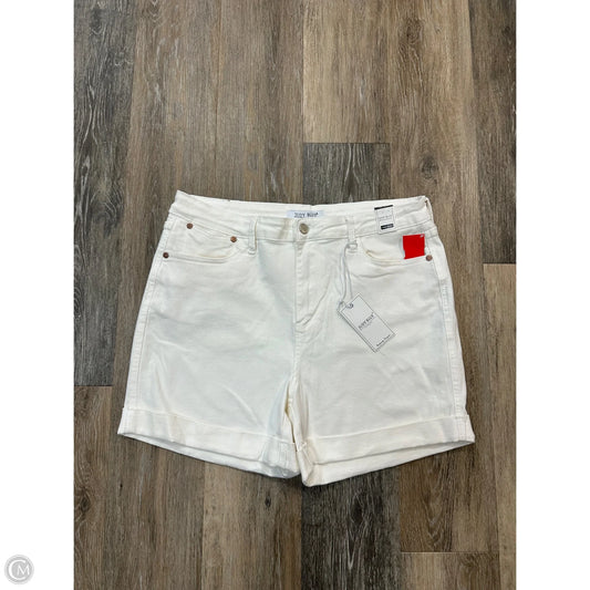 Shorts By Judy Blue In White, Size: Xl
