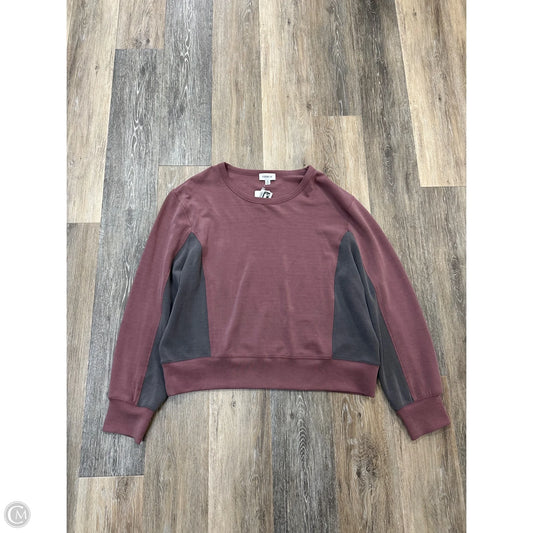 Sweatshirt Crewneck By Evereve In Mauve, Size: Xl