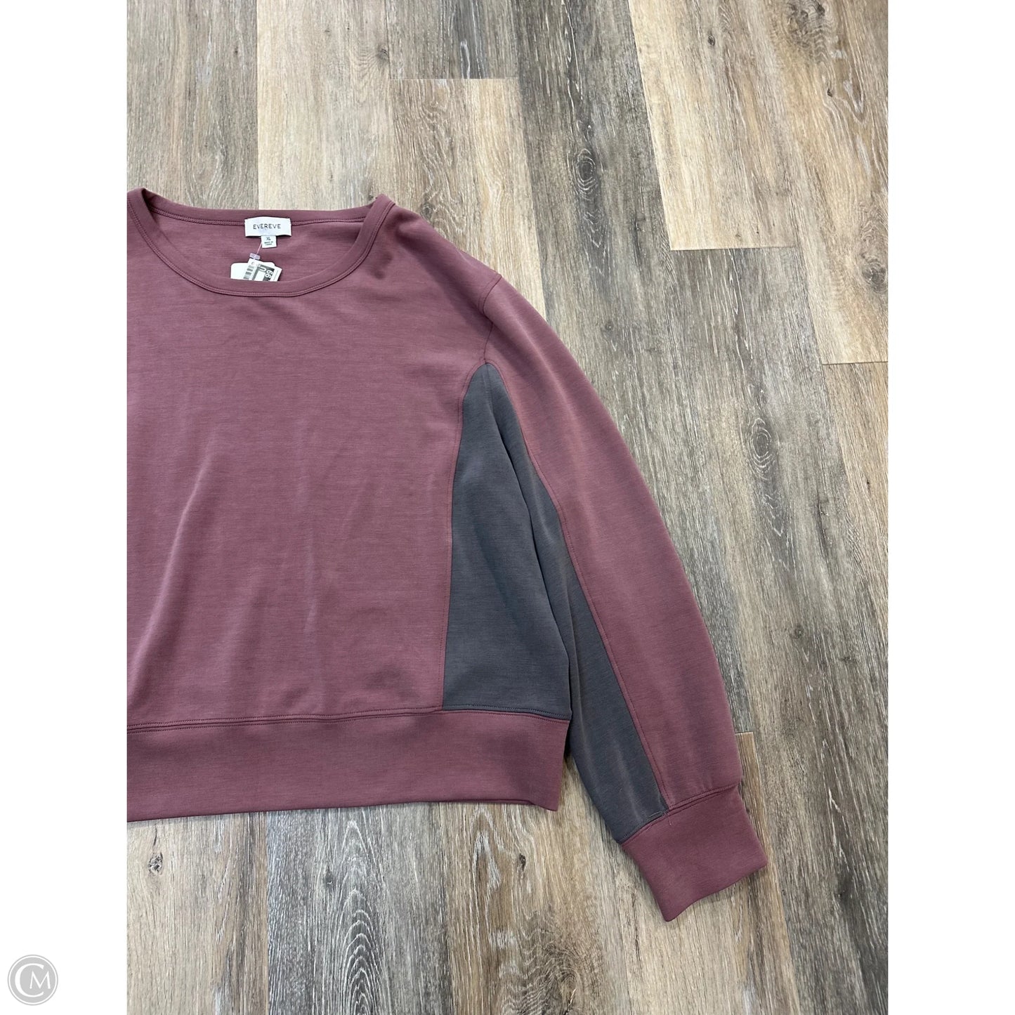 Sweatshirt Crewneck By Evereve In Mauve, Size: Xl