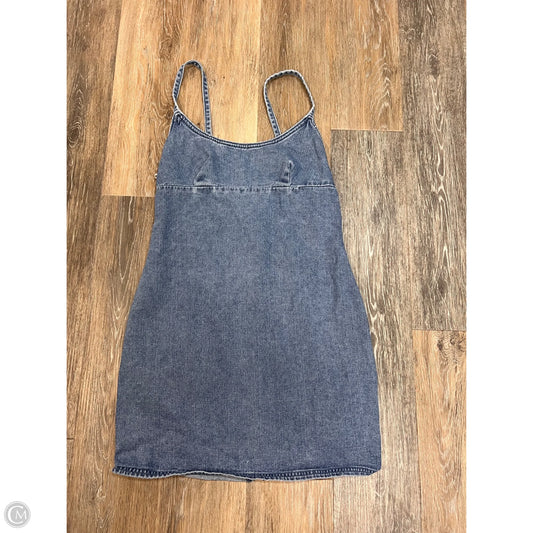 Dress Casual Short By Billabong In Blue Denim, Size: M