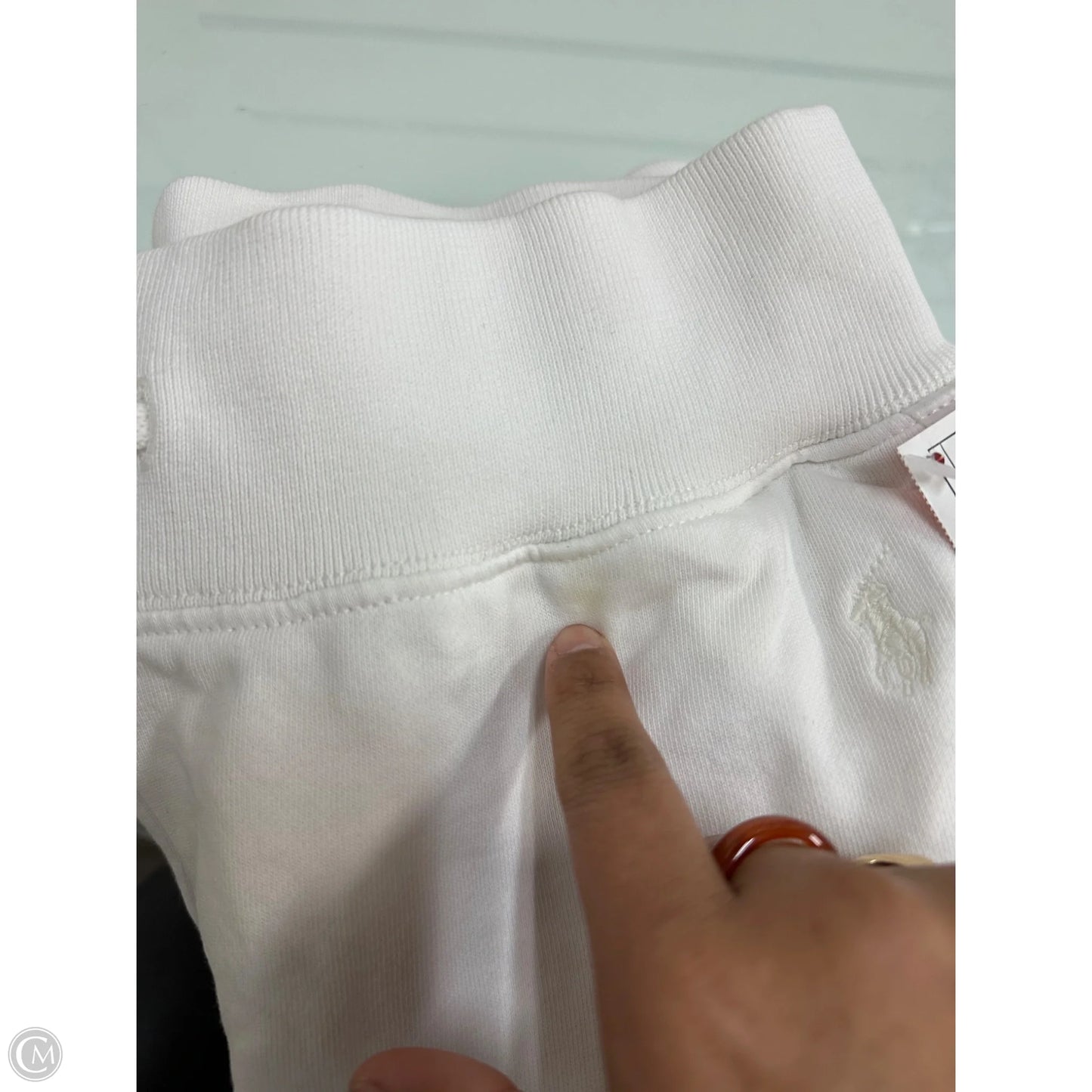 Athletic Pants By Polo Ralph Lauren In White, Size: S