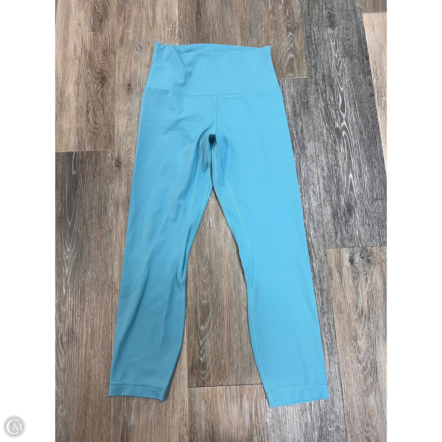 Athletic Leggings By Lululemon In Blue, Size: 6