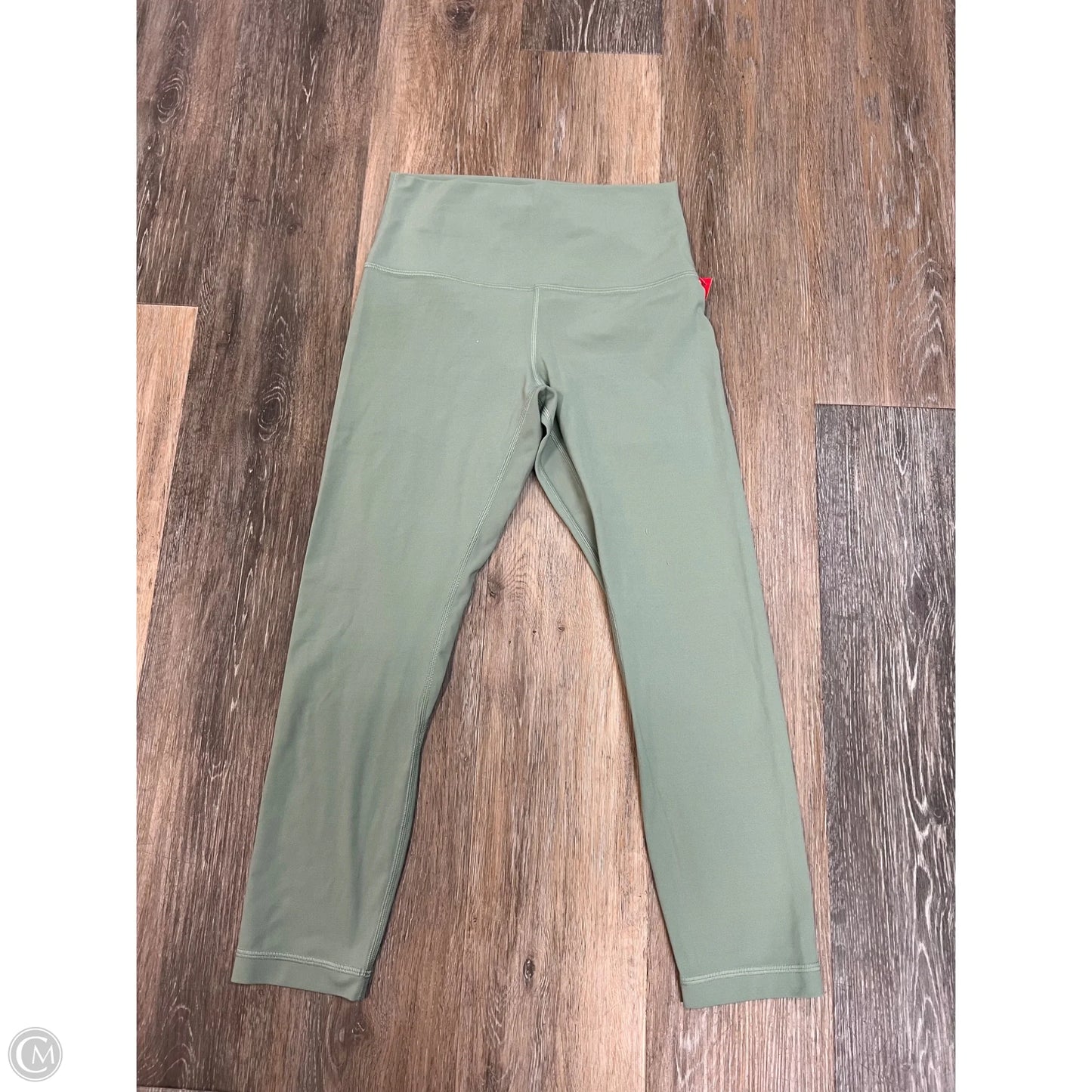 Athletic Leggings By Lululemon In Green, Size: 6