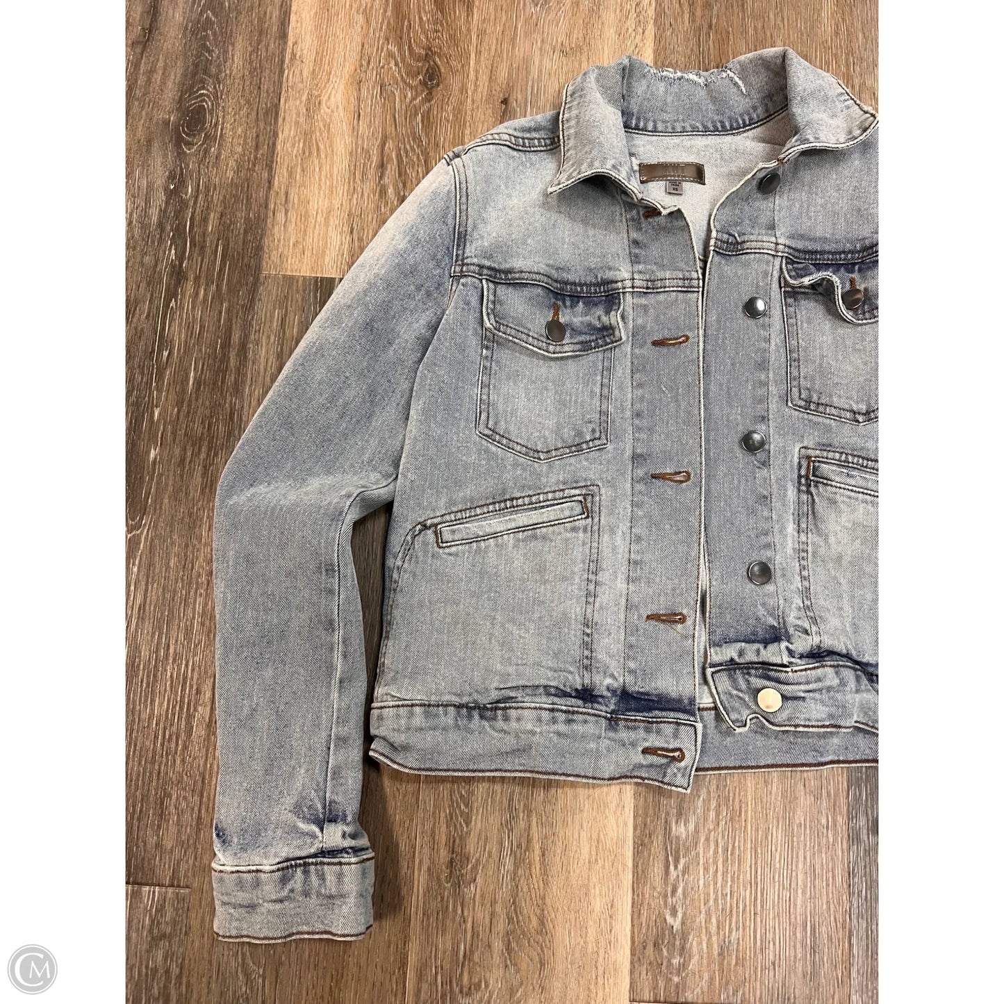 Jacket Denim By Kut In Blue Denim, Size: Xs