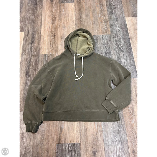 Sweatshirt Hoodie By Z Supply In Green, Size: S
