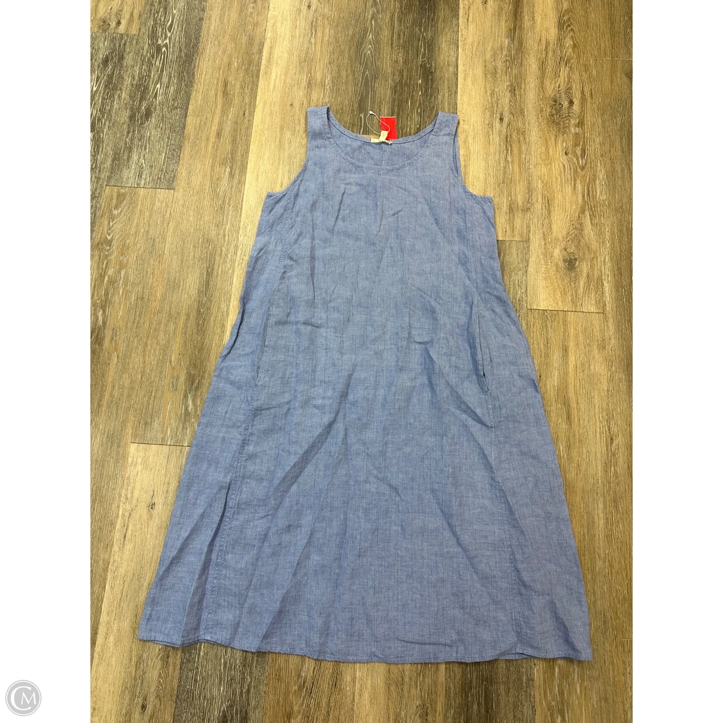 Dress Casual Maxi By Eileen Fisher In Blue, Size: M