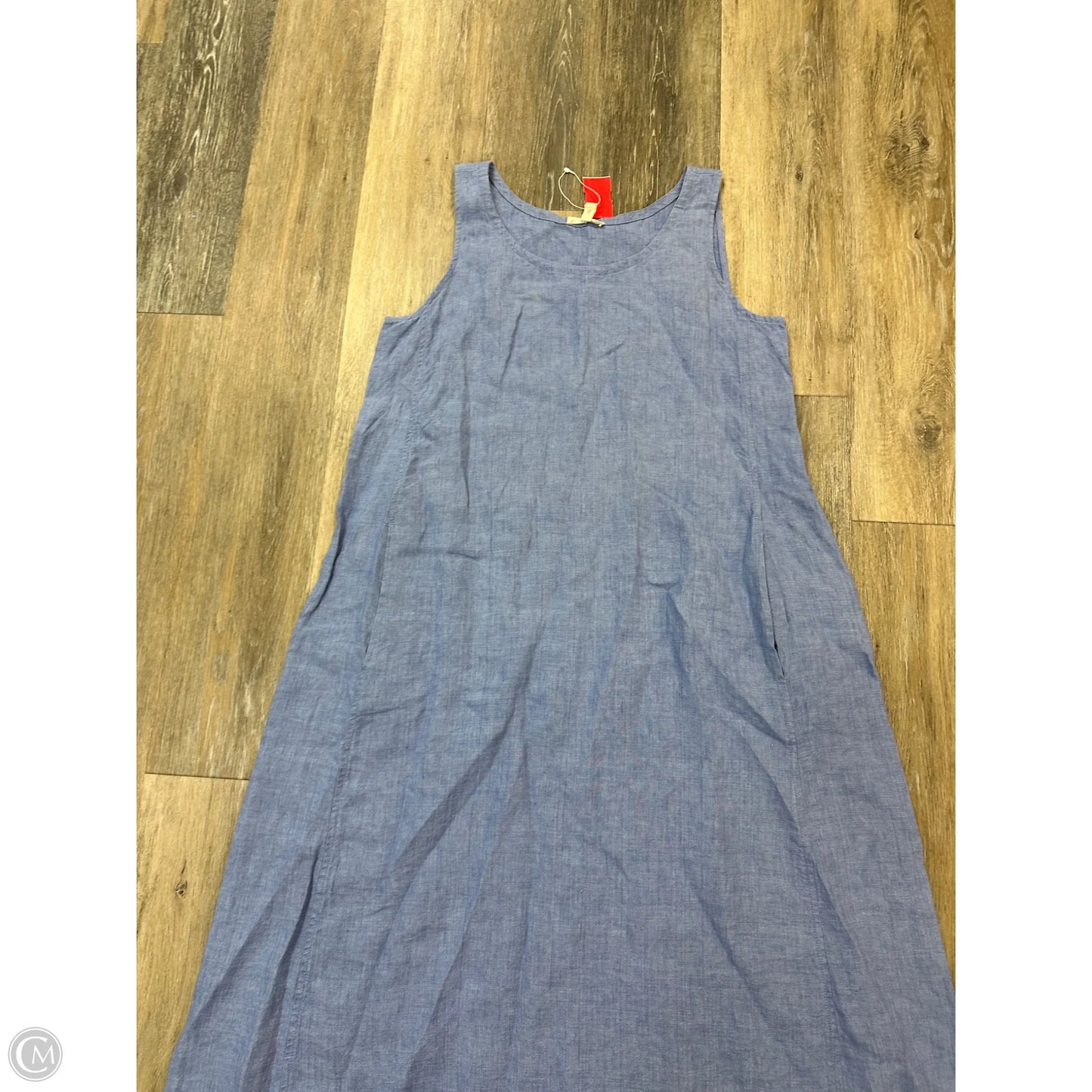 Dress Casual Maxi By Eileen Fisher In Blue, Size: M