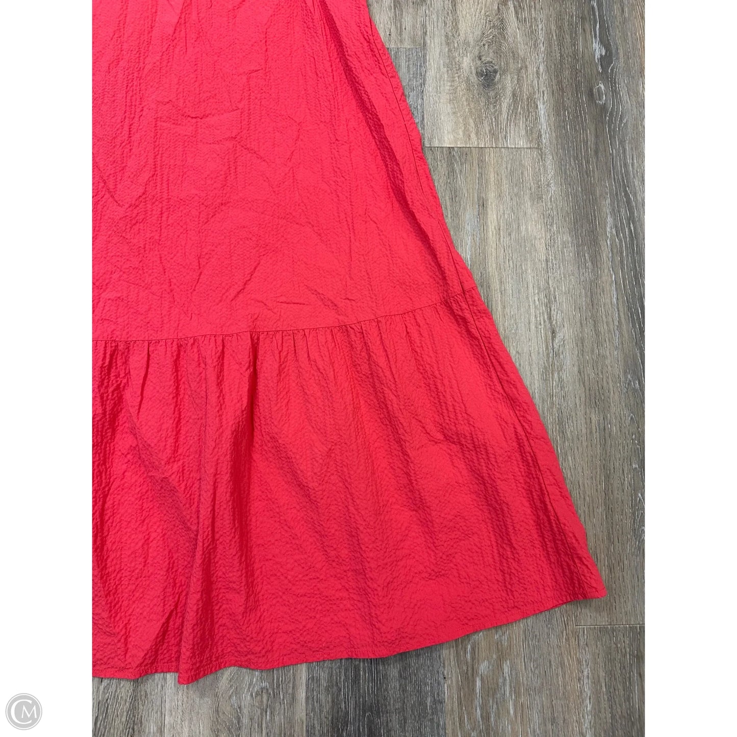 Dress Casual Midi By Eileen Fisher In Red, Size: M