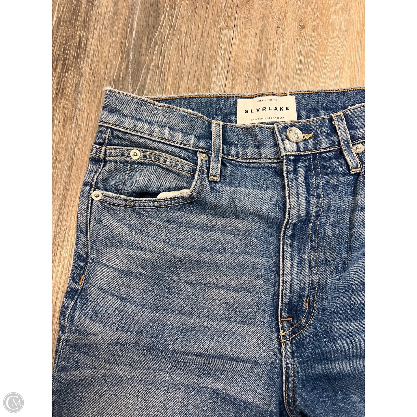 Jeans Designer By SLVRLAKE In Blue Denim, Size: 4
