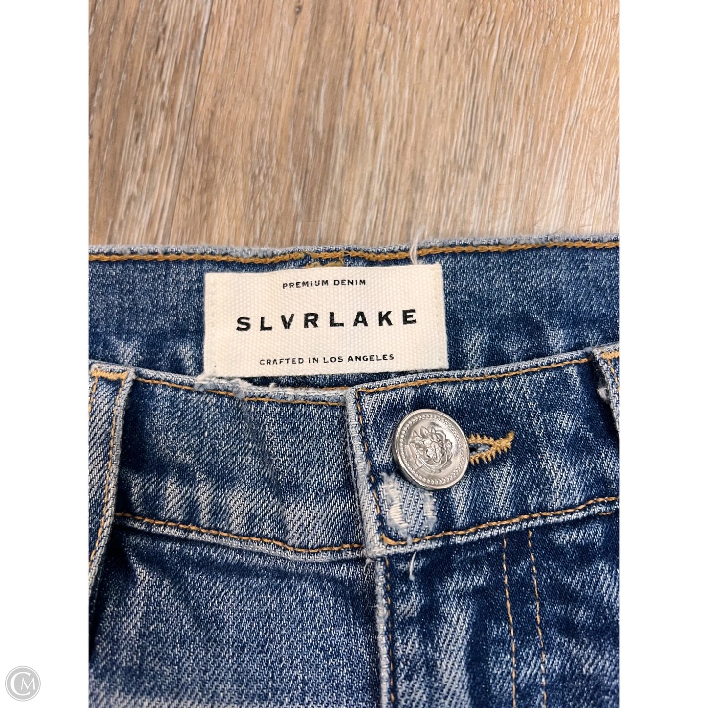Jeans Designer By SLVRLAKE In Blue Denim, Size: 4