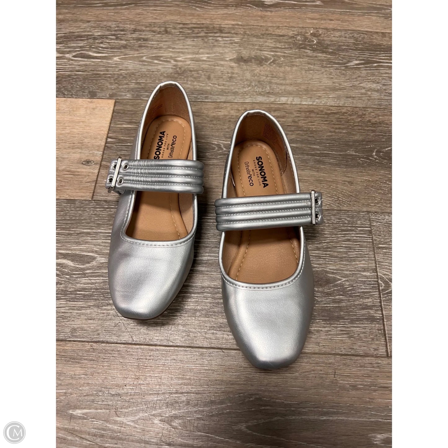 Shoes Flats By Sonoma In Silver, Size: 7.5