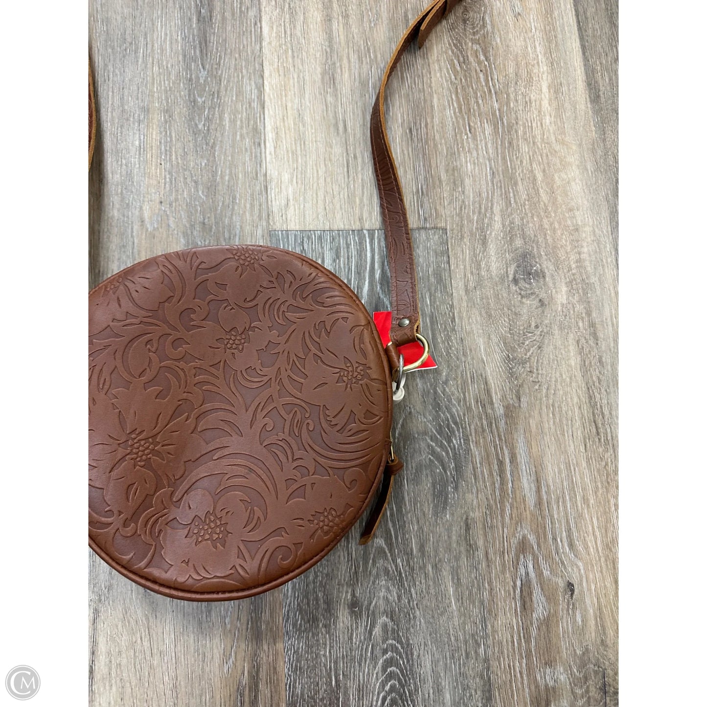 Crossbody Leather By Portland Leather, Size: Medium