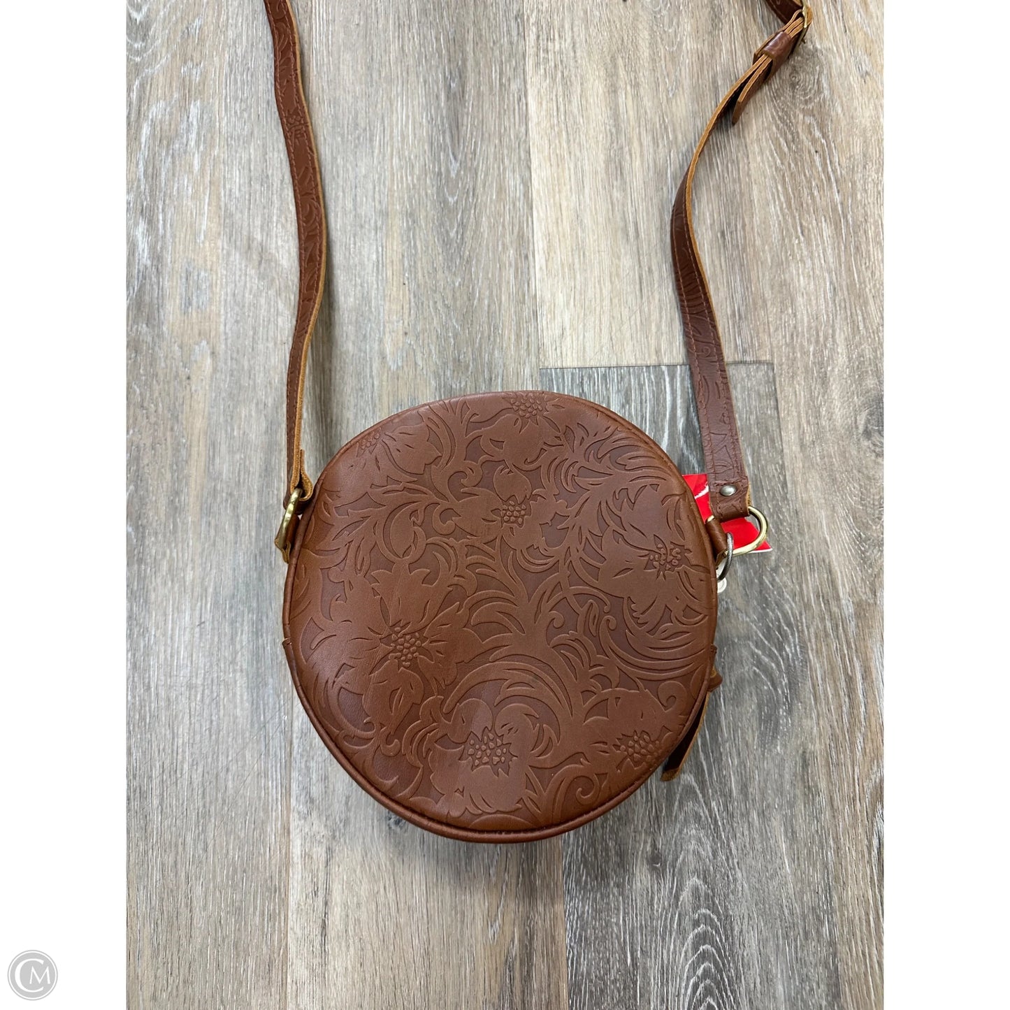 Crossbody Leather By Portland Leather, Size: Medium