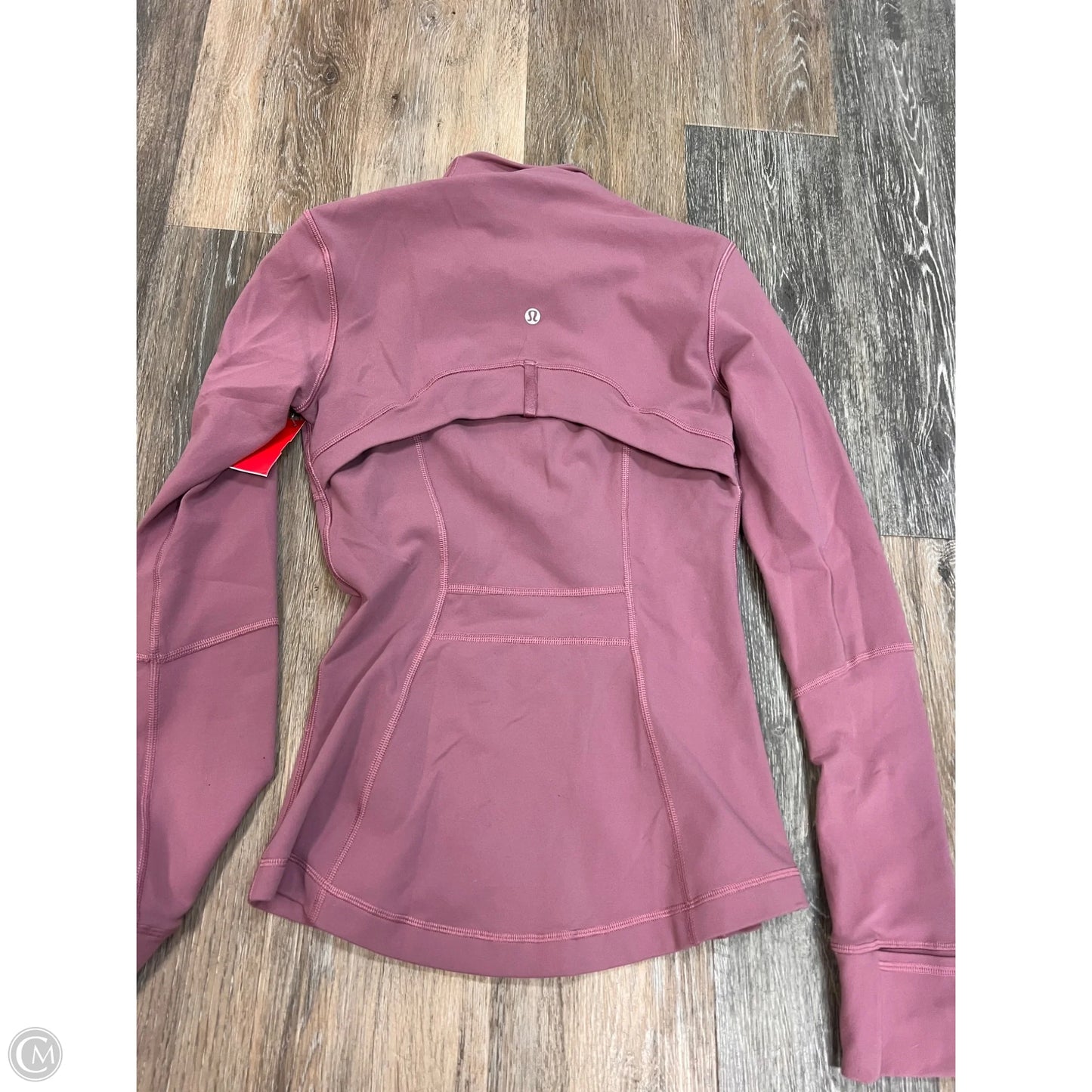 Athletic Jacket By Lululemon In Mauve, Size: 4