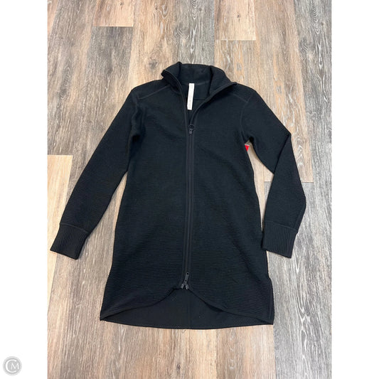 Athletic Jacket By Lululemon In Black, Size: 2