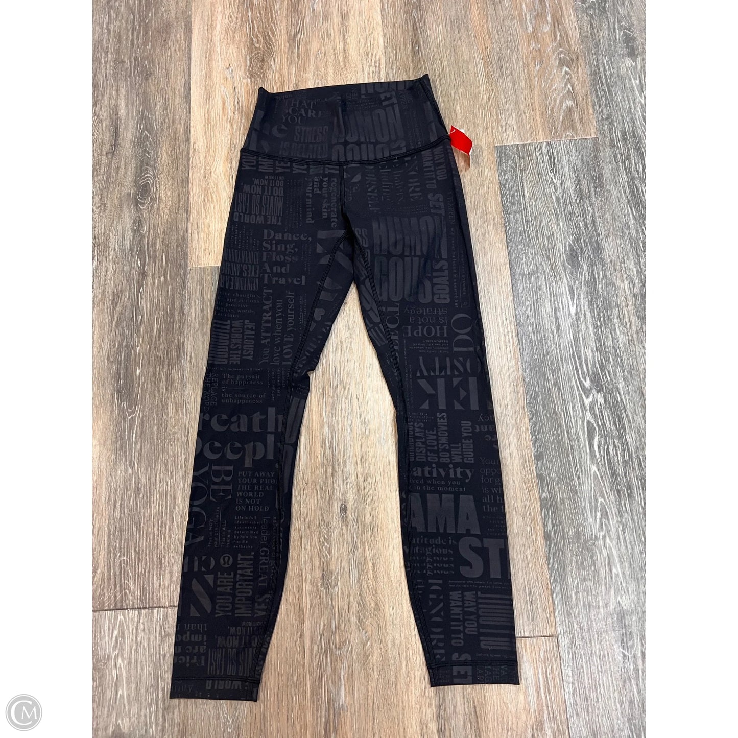 Athletic Leggings By Lululemon In Black, Size: 4