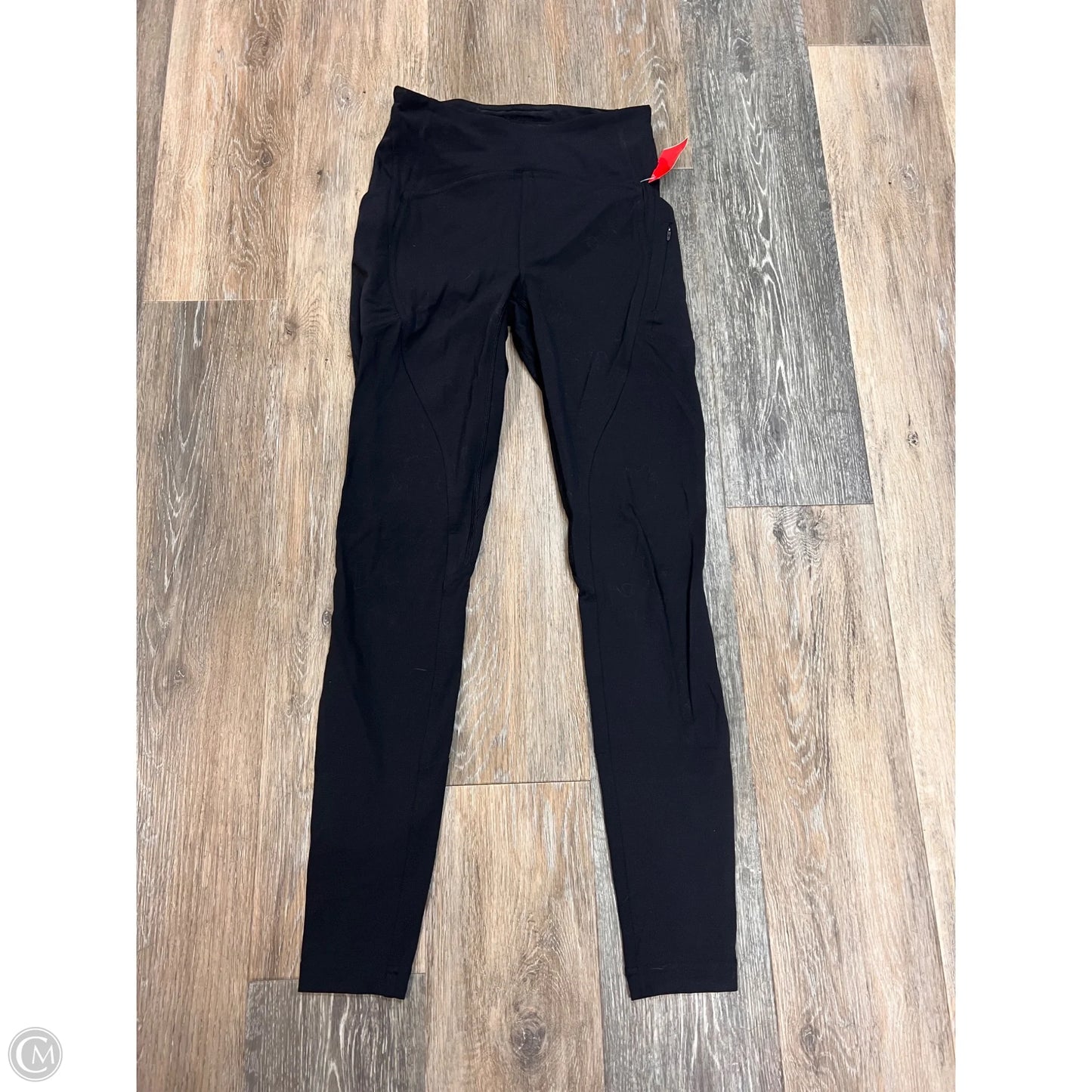 Athletic Leggings By Lululemon In Black, Size: 4