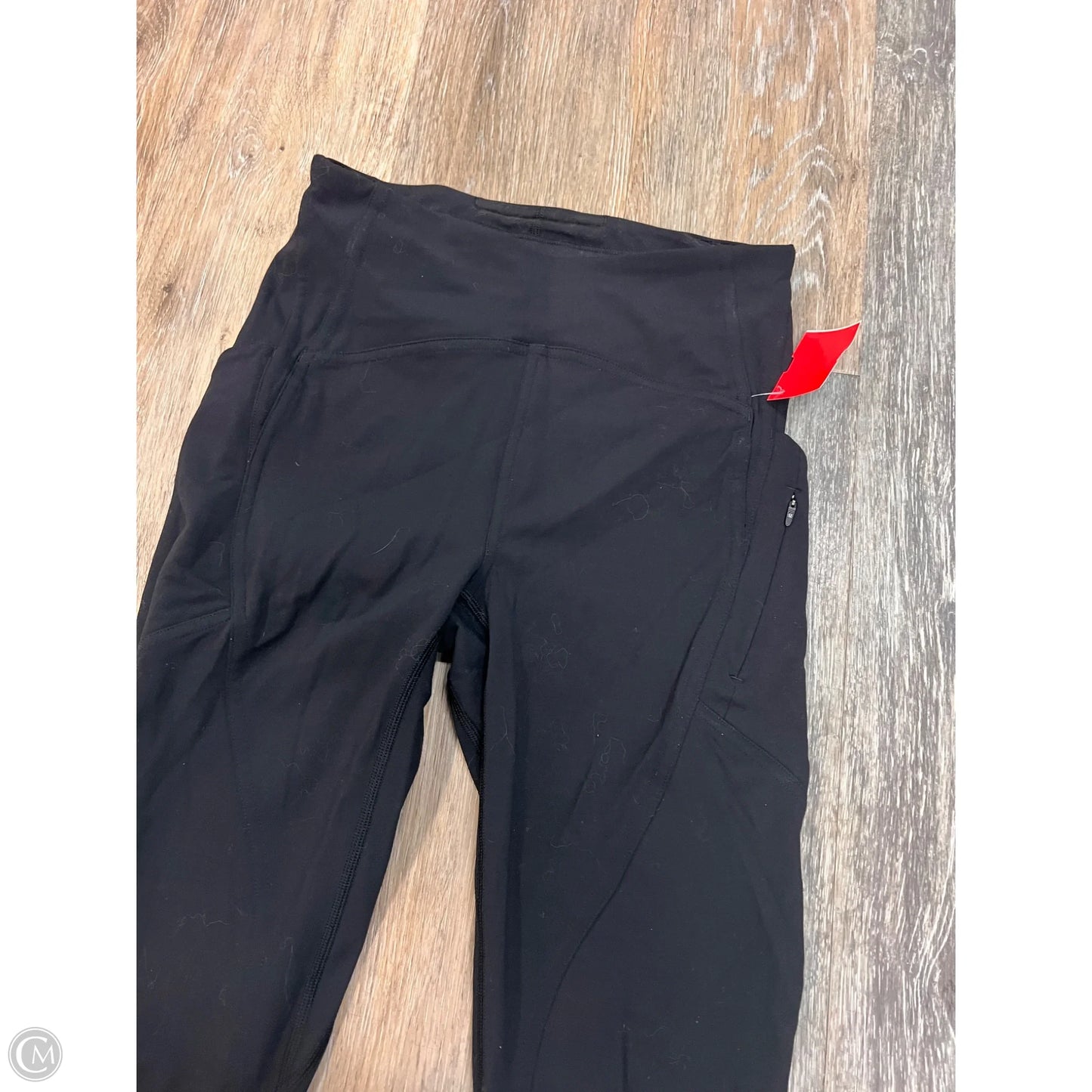Athletic Leggings By Lululemon In Black, Size: 4