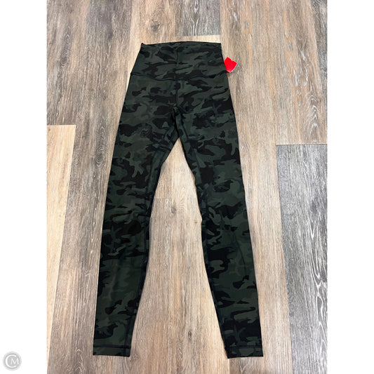 Athletic Leggings By Lululemon In Camouflage Print, Size: 4
