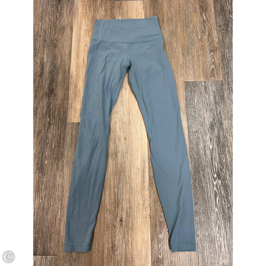 Athletic Leggings By Lululemon In Blue, Size: 4