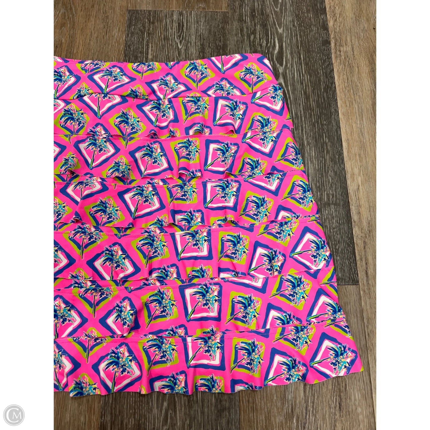 Athletic Skort By Lulu B In Pink, Size: Xl