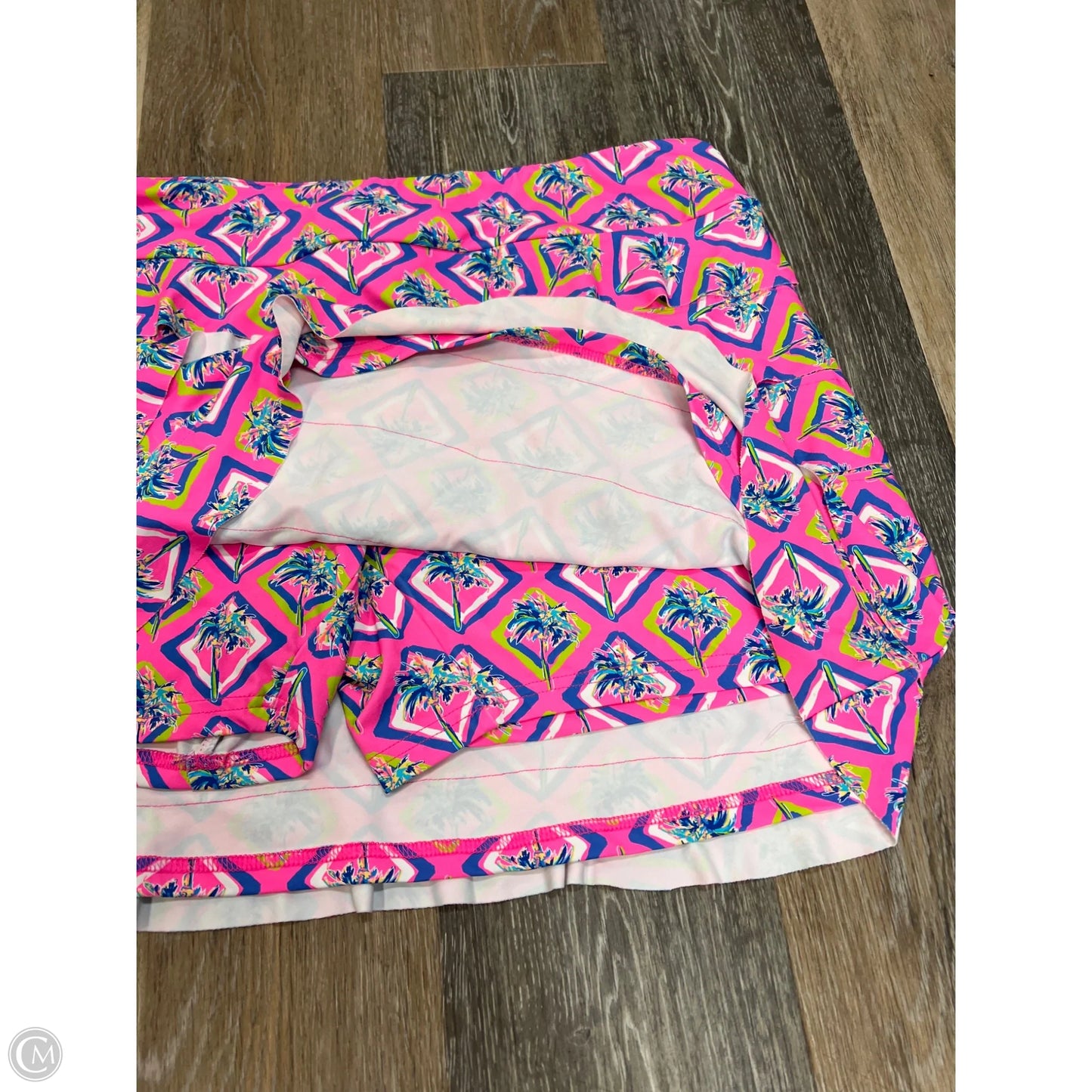 Athletic Skort By Lulu B In Pink, Size: Xl