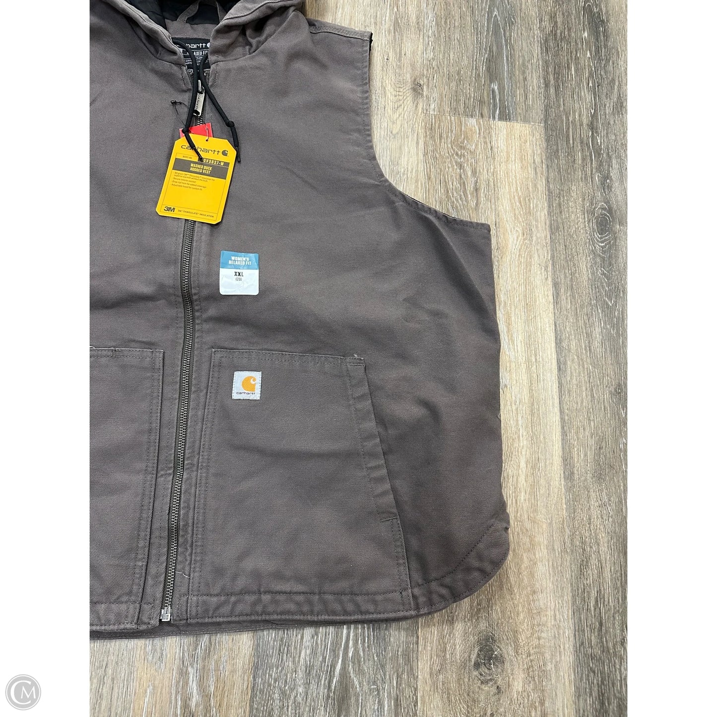 Vest Other By Carhartt In Grey, Size: Xxl